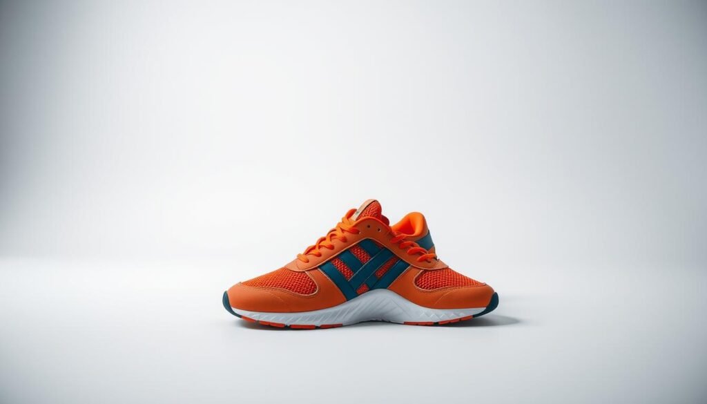 An artfully composed photograph of a pair of Olympikus sneakers, showcasing their sleek design and vibrant color palette. The sneakers are positioned centrally, capturing the viewer's attention. The background is a clean, minimalist studio setting, with soft, even lighting that accentuates the sneakers' materiality and texture. The image conveys a sense of quality, durability, and modern style, reflecting the reputation of the Olympikus brand. The overall mood is one of simplicity, confidence, and a subtle suggestion of athletic prowess. An artfully composed photograph of a pair of Olympikus sneakers, showcasing their sleek design and vibrant color palette. The sneakers are positioned centrally, capturing the viewer's attention. The background is a clean, minimalist studio setting, with soft, even lighting that accentuates the sneakers' materiality and texture. The image conveys a sense of quality, durability, and modern style, reflecting the reputation of the Olympikus brand. The overall mood is one of simplicity, confidence, and a subtle suggestion of athletic prowess.