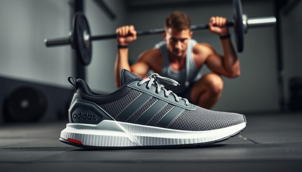 Desempenho no Tênis Adidas Crossfit e estilo moderno 